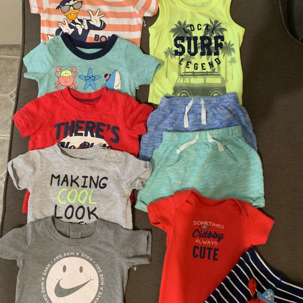 3 month baby summer clothes bundle
